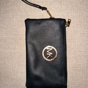 Michael Kors Black Wristlet